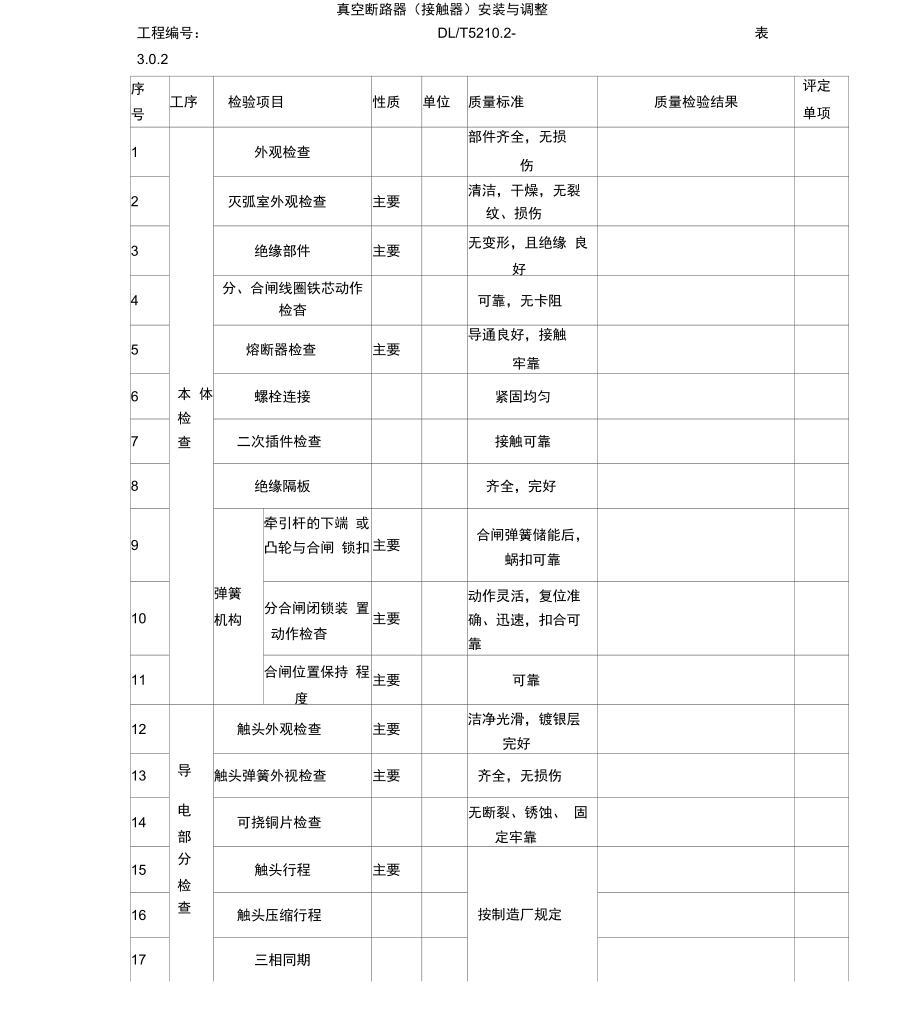 真空断路器安装与调整_第1页