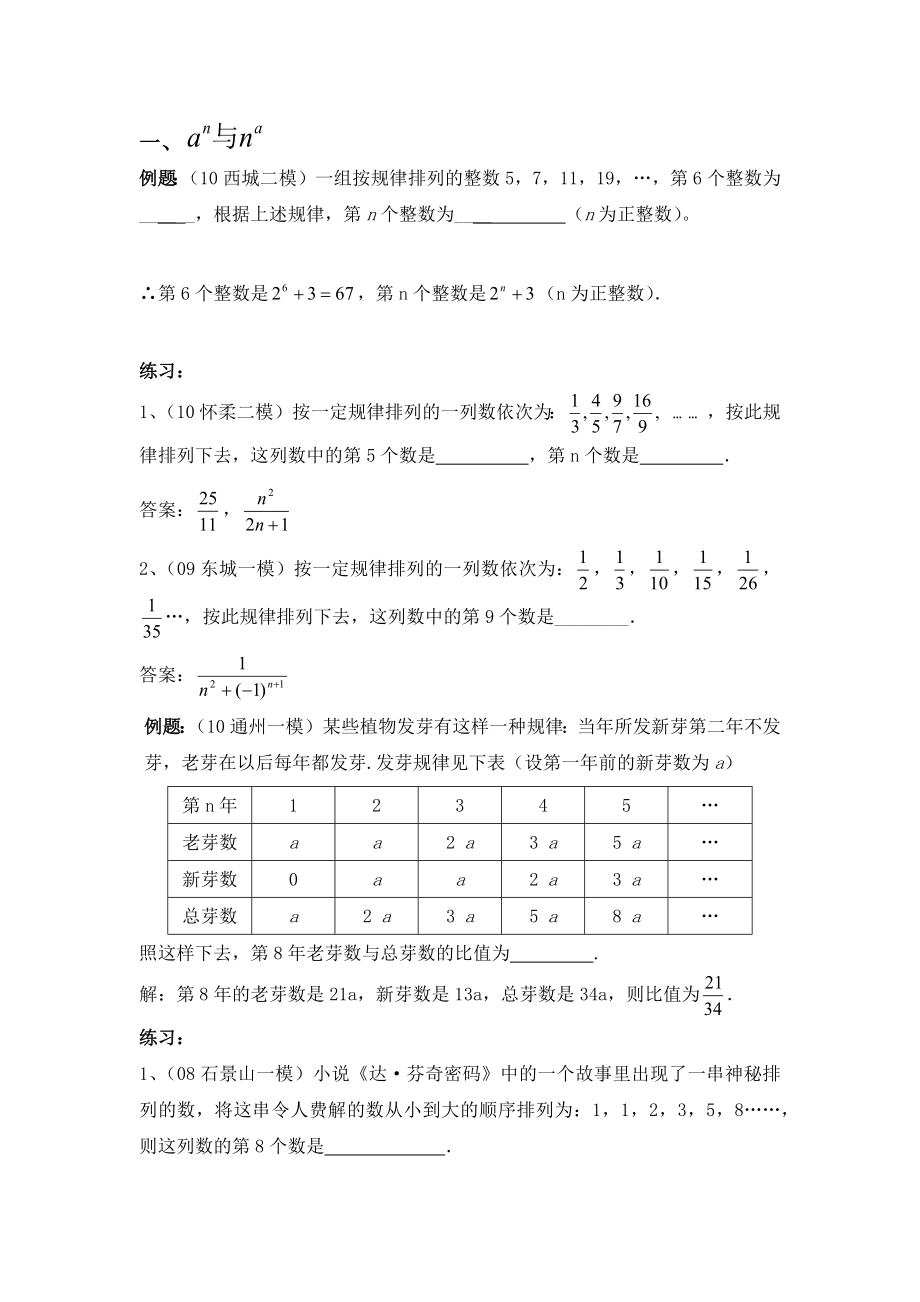 初中数学找规律_第1页