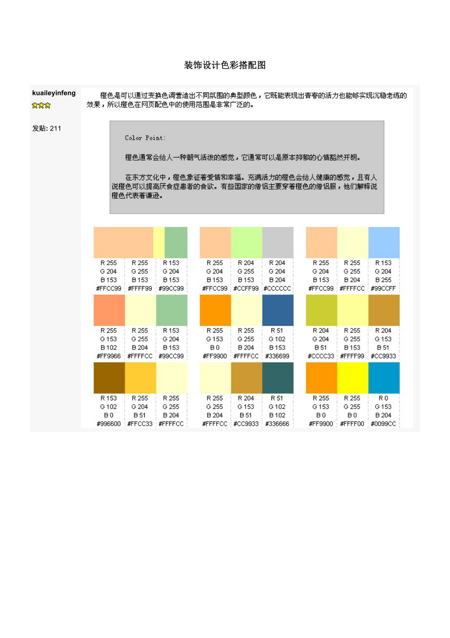 色彩搭配家居装饰设计色彩搭配图_第1页