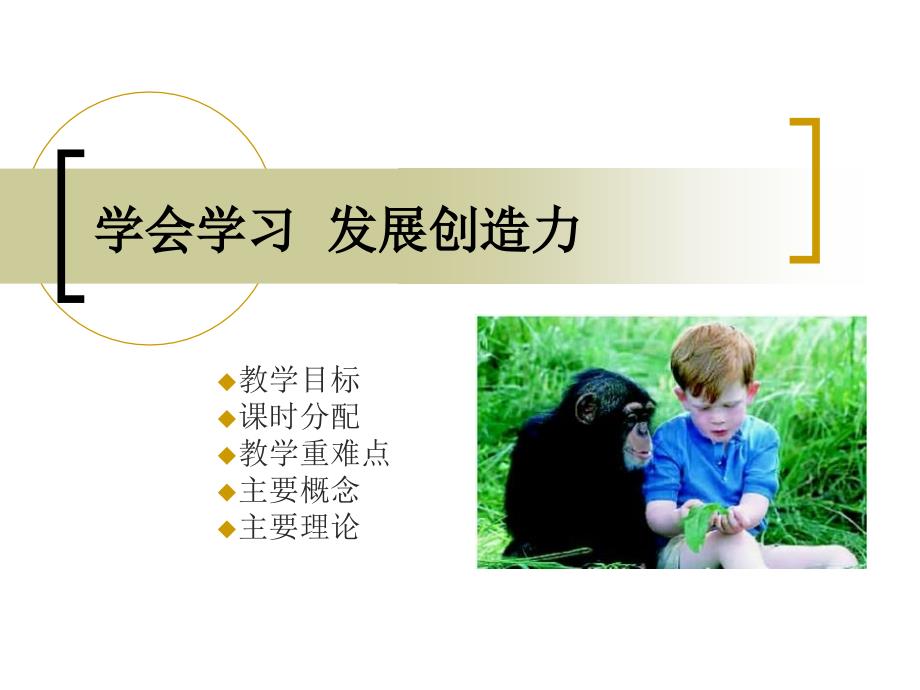 《大学生心理健康教育》第七章学会学习 发展创造力41233_第1页