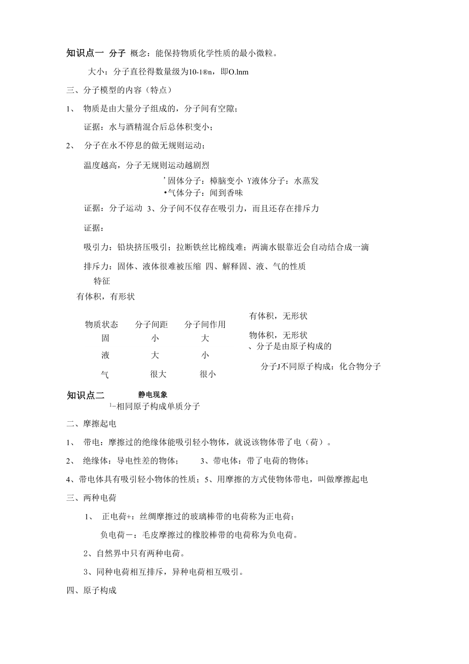 (完整版)从粒子到宇宙知识点总结_第1页