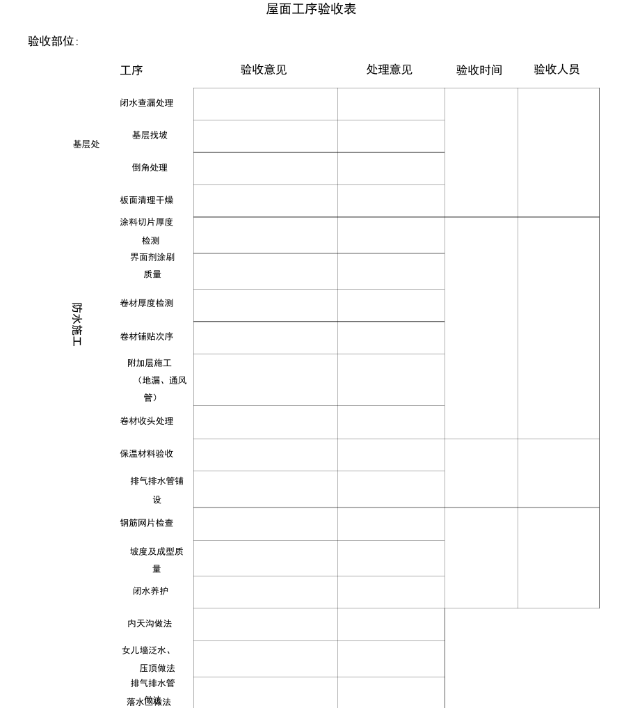 二次结构验收表格_第1页