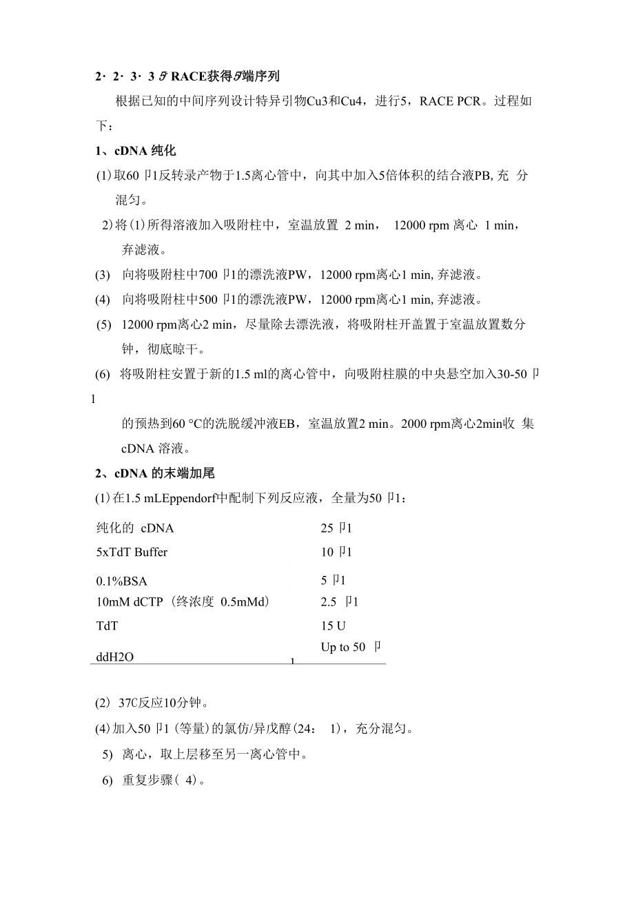 5’race 的实验方法_第1页