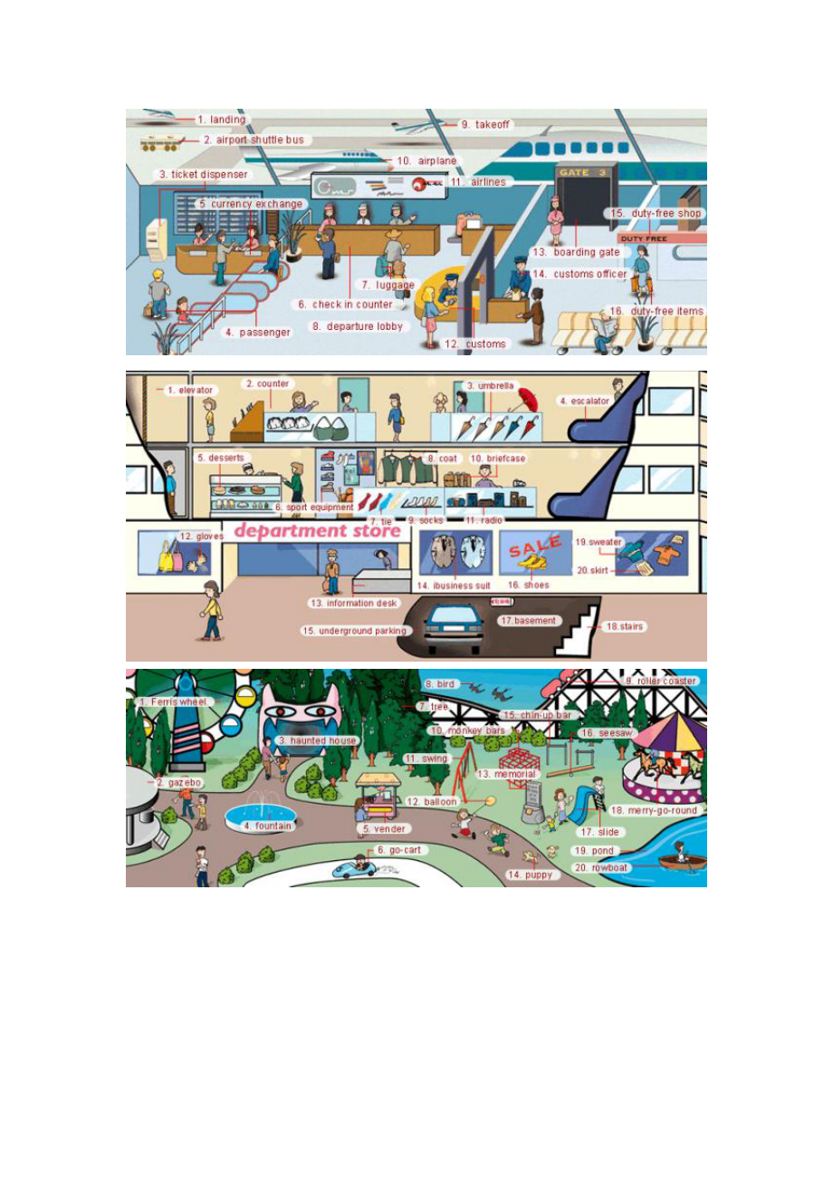 常用英语词图2._第1页