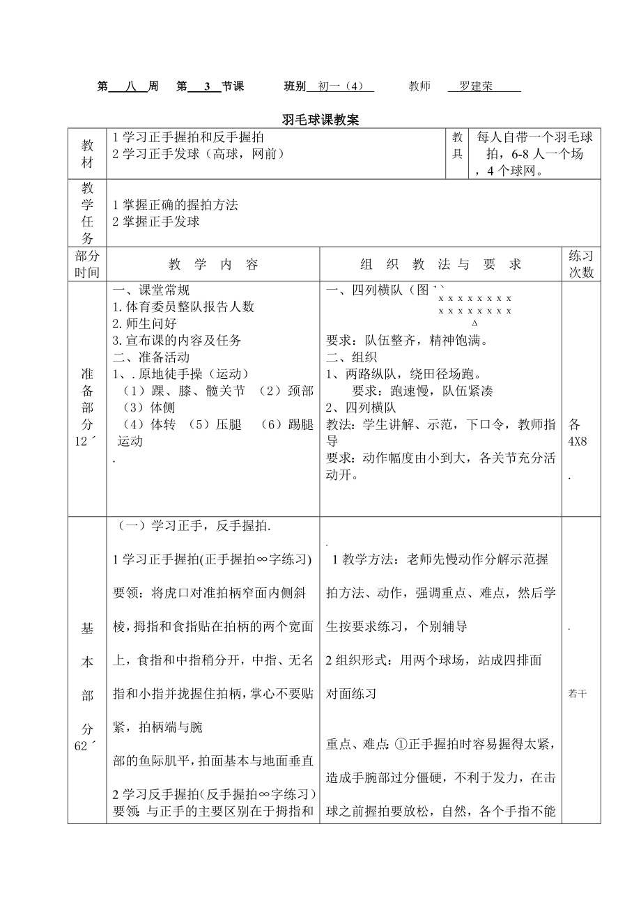 罗建荣羽毛球教案_第1页