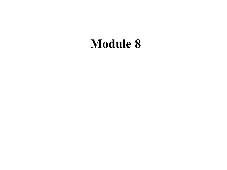 六年级上册英语习题课件Module8模块写作提升E38080外研版共10张PPT_第1页