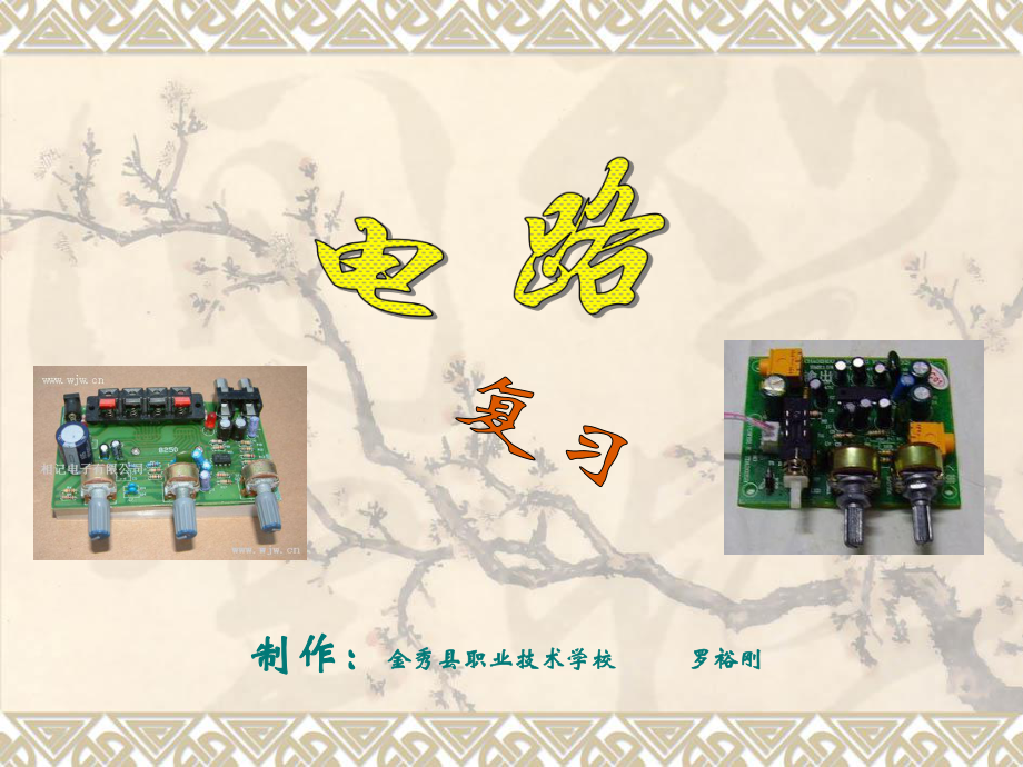 认识电路（罗裕刚制作）_第1页