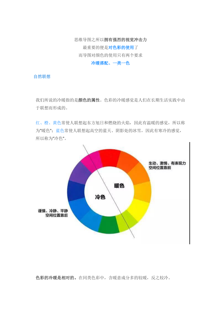 颜色用对了,思维导图更有冲击力_第1页