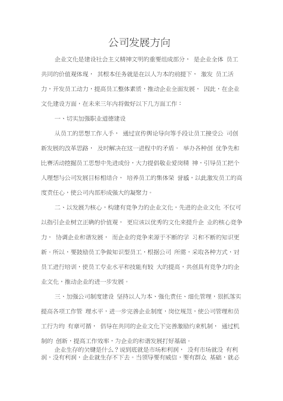 公司发展规划范文_第1页