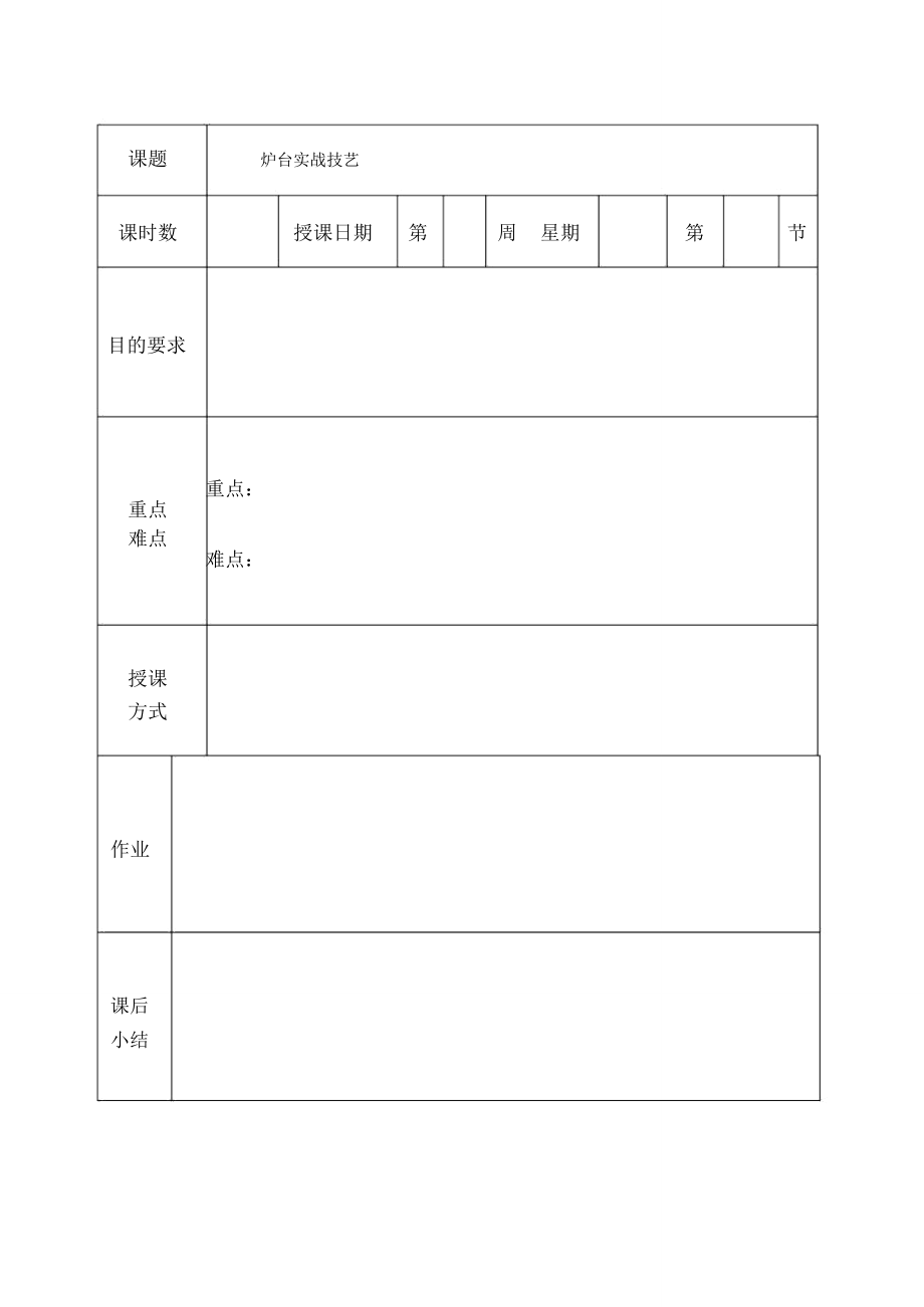 炉台实战技艺_第1页