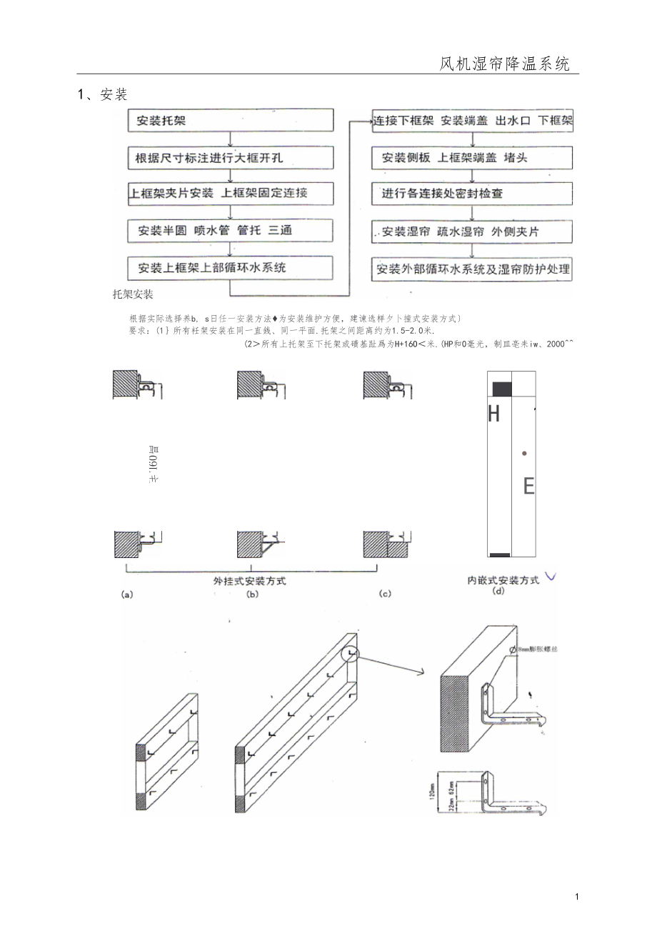 湿帘安装与使用说明书_第1页