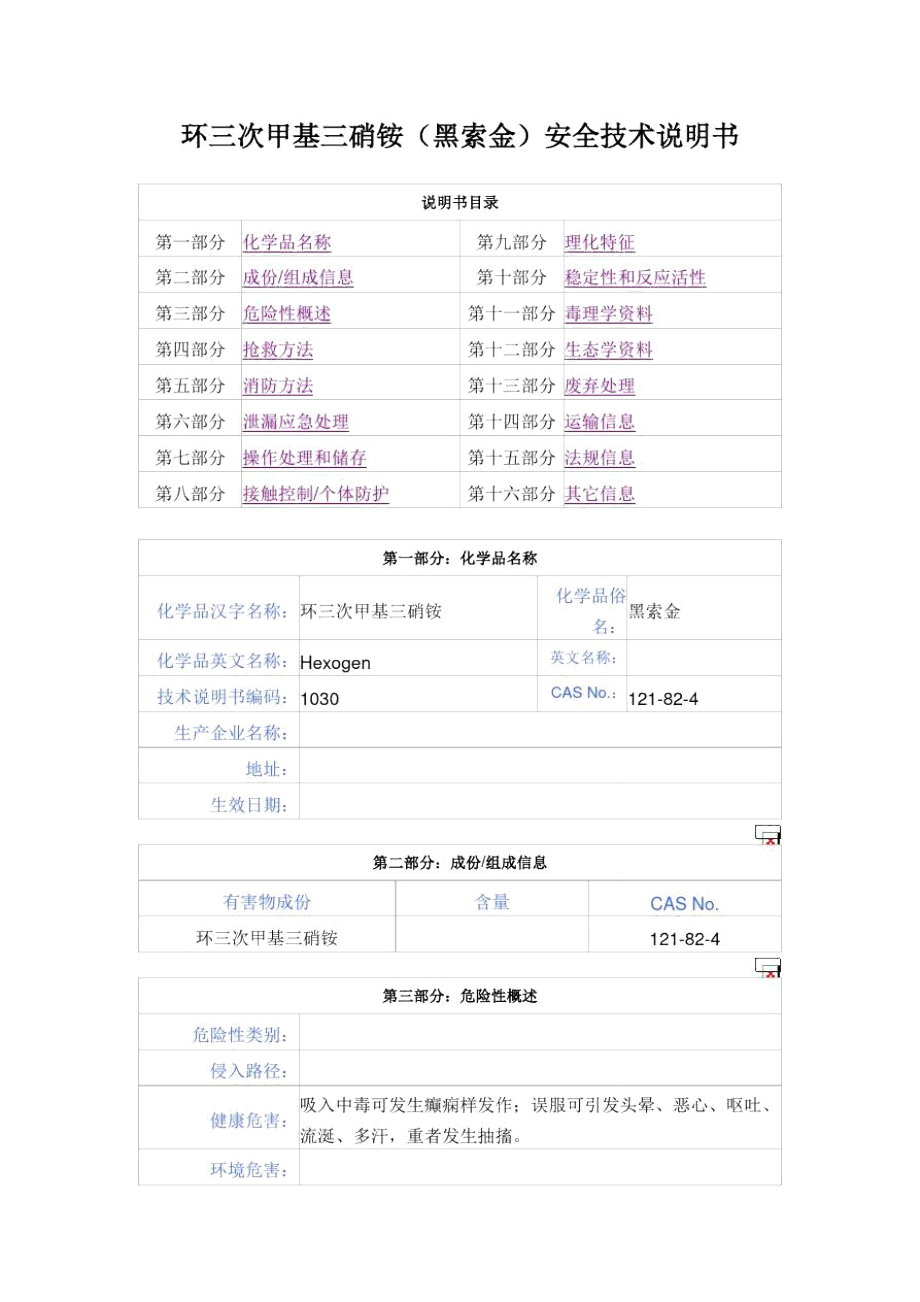 黑索金安全关键技术说明指导书_第1页