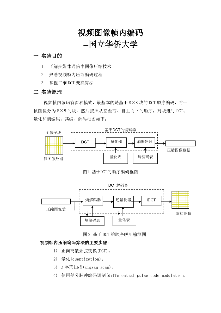 视频图像帧内编码_第1页