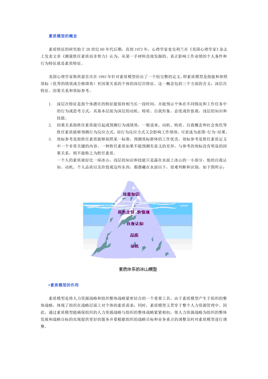 素质模型的概念_第1页