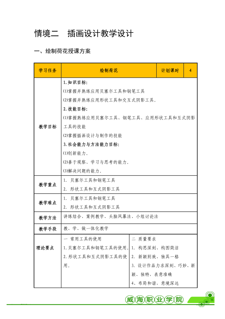 插画设计教学设计_第1页