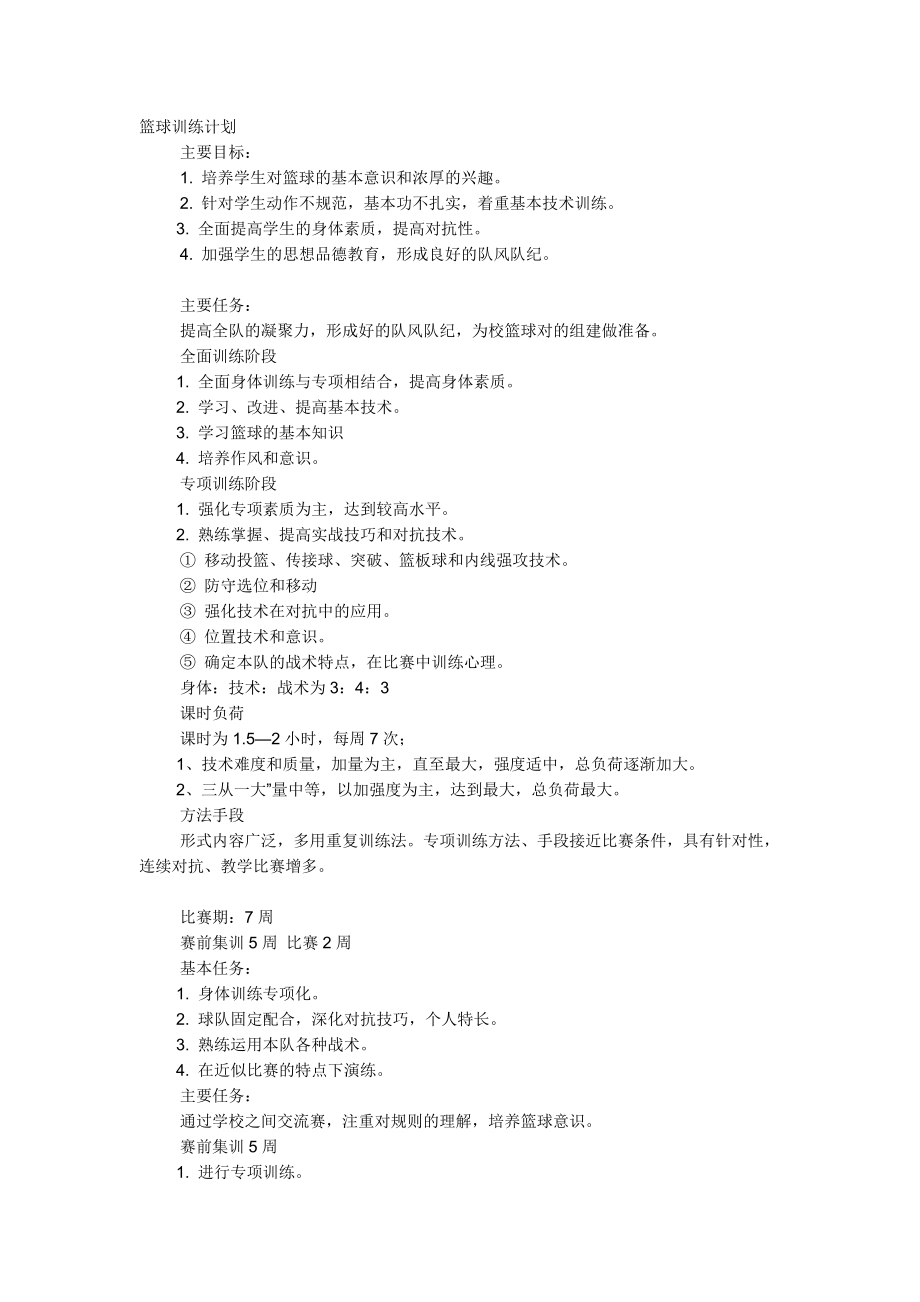 篮球训练计划_第1页