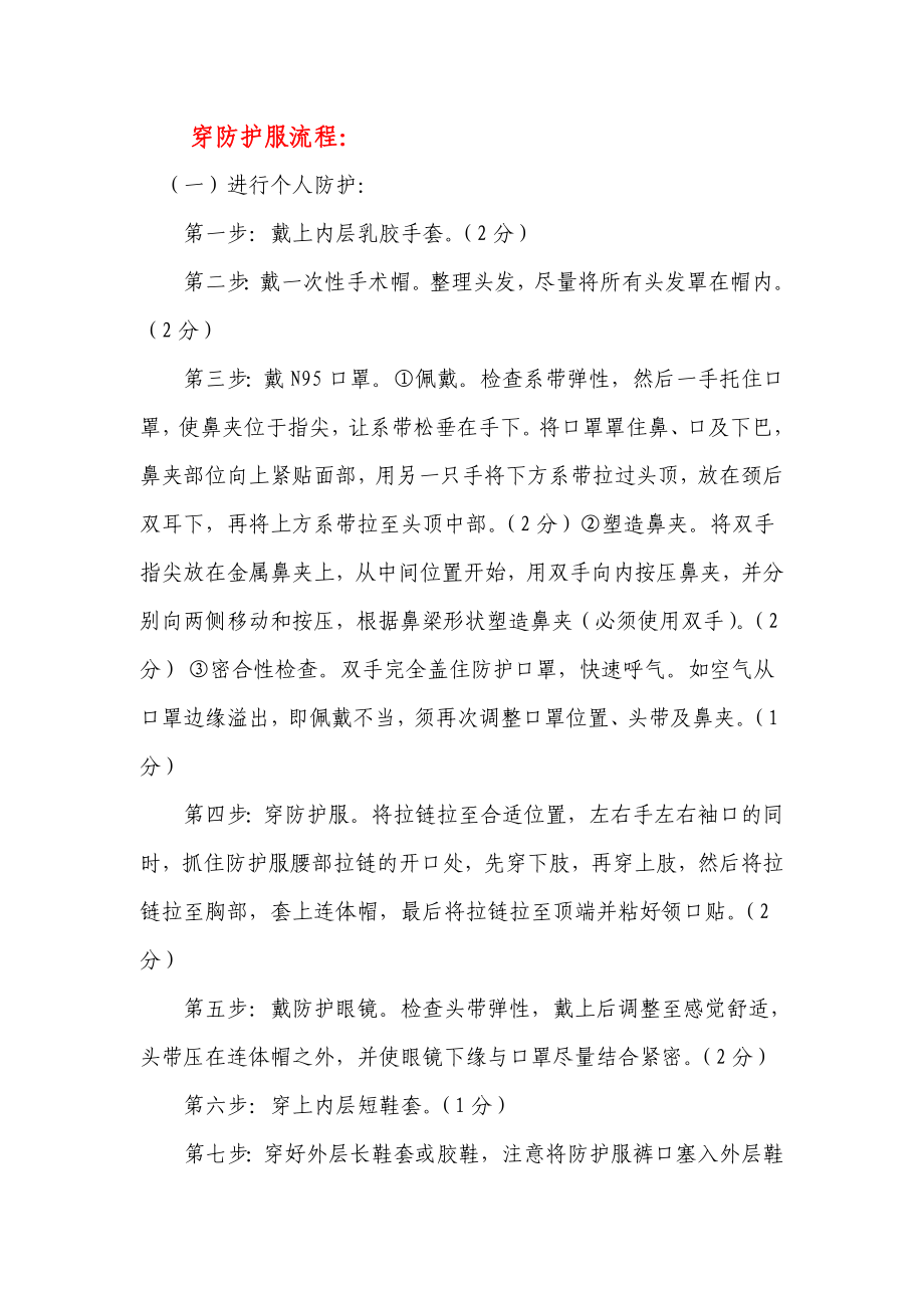 穿脱防护服流程_第1页