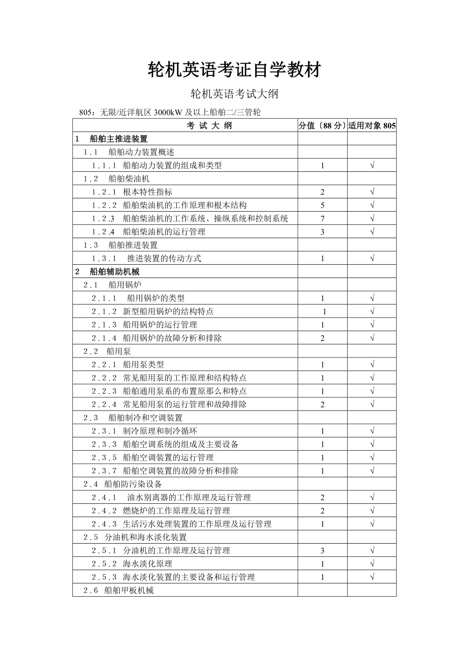 轮机英语考证自学教材_第1页