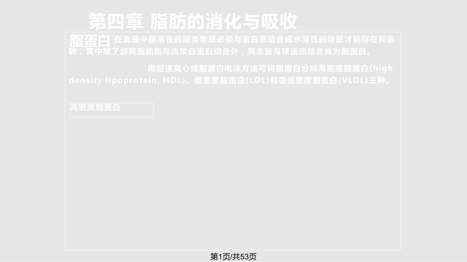 脂类消化与吸收_第1页