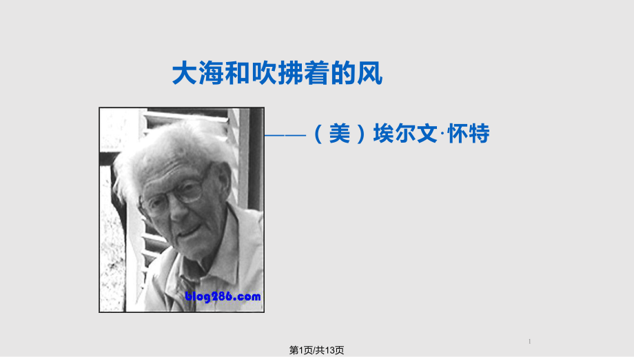 语文苏现代散文选读大海和吹拂着风资料_第1页
