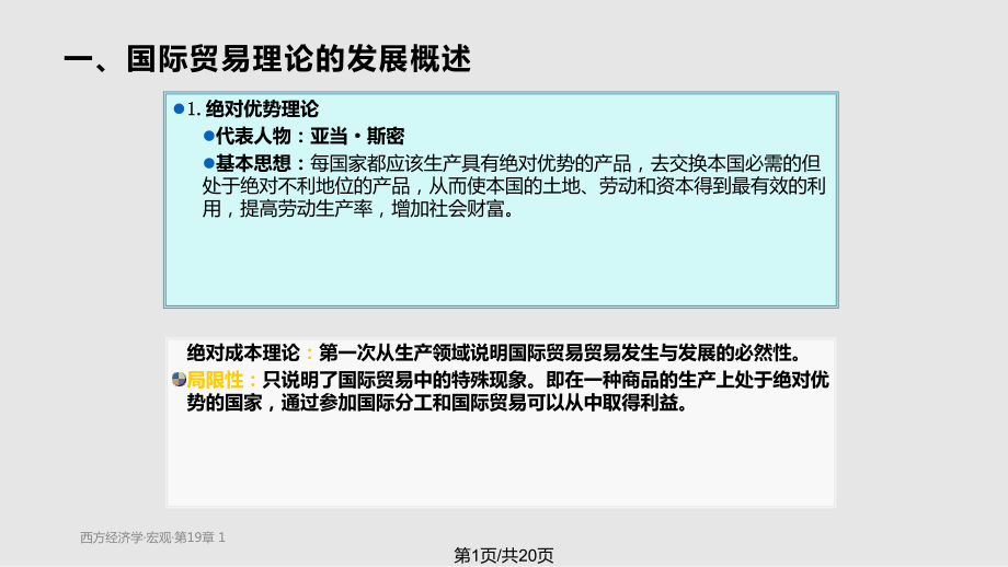 西方经济学19学习_第1页