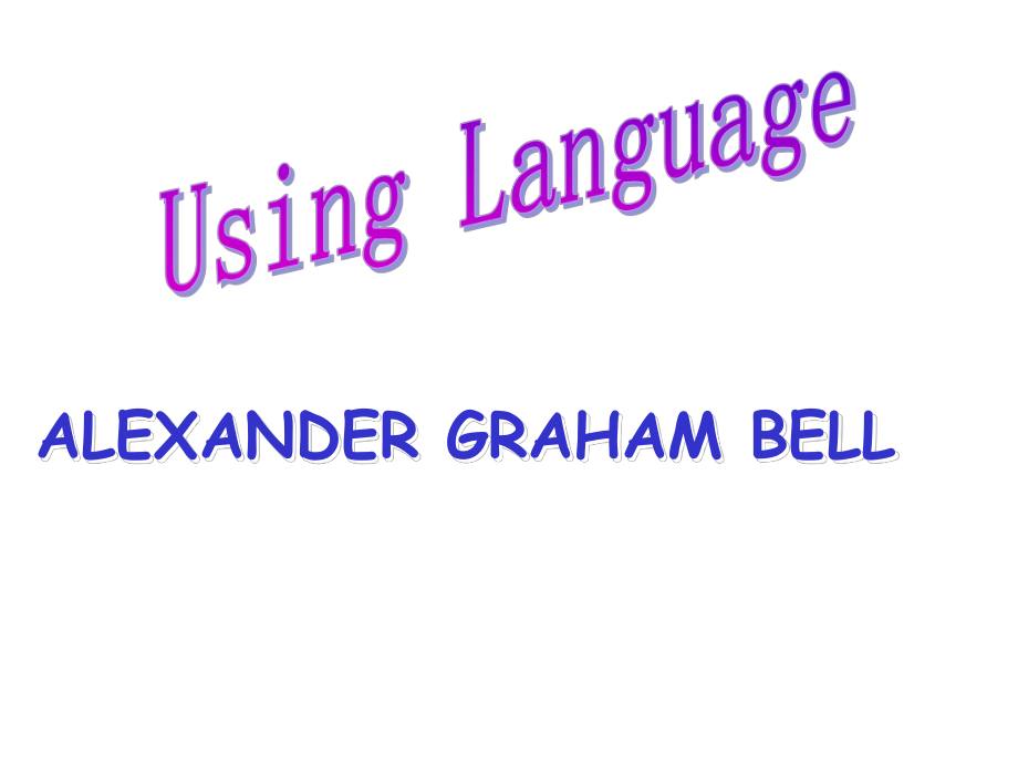 人教英语选修8第三单元UsingLanguage_第1页