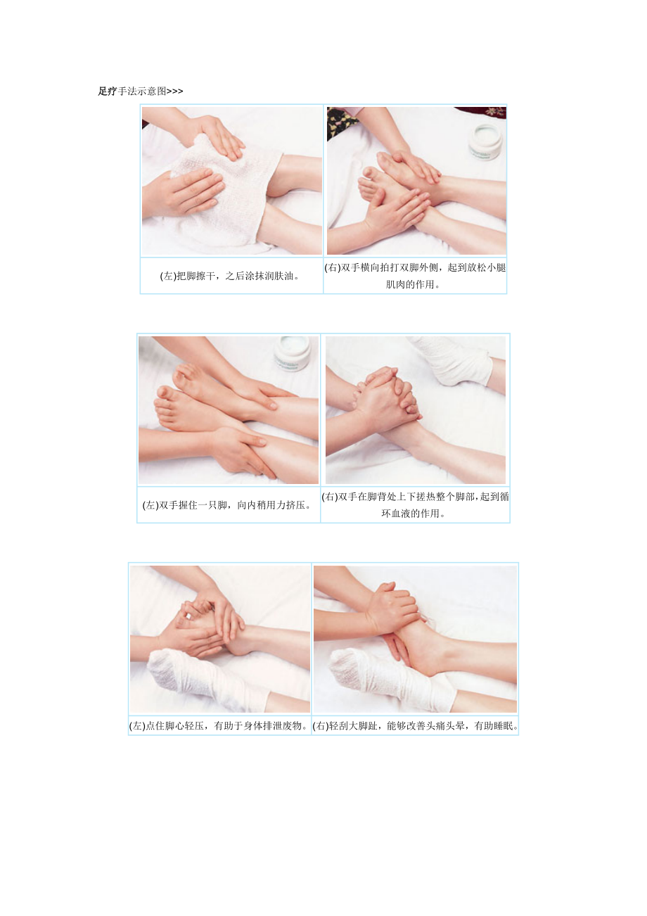 足疗手法示意图_第1页
