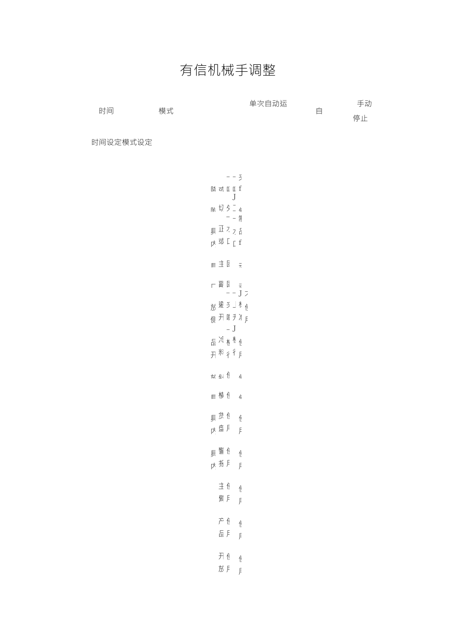 有信机械手调整_第1页