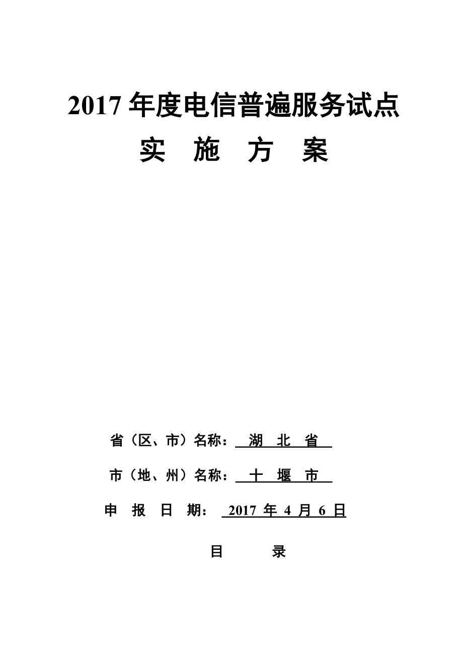 电信普遍服务试点_第1页