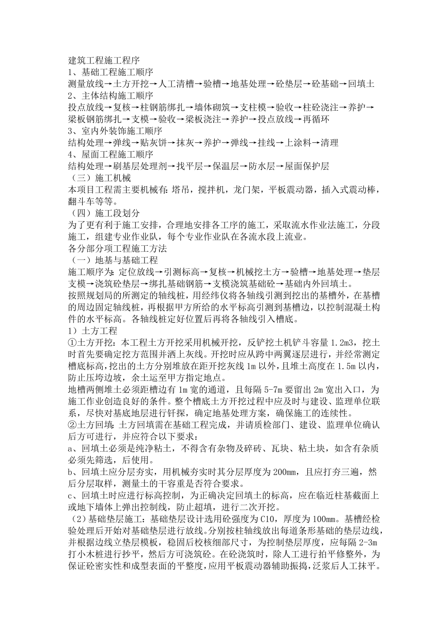 建筑工程施工程序_第1页