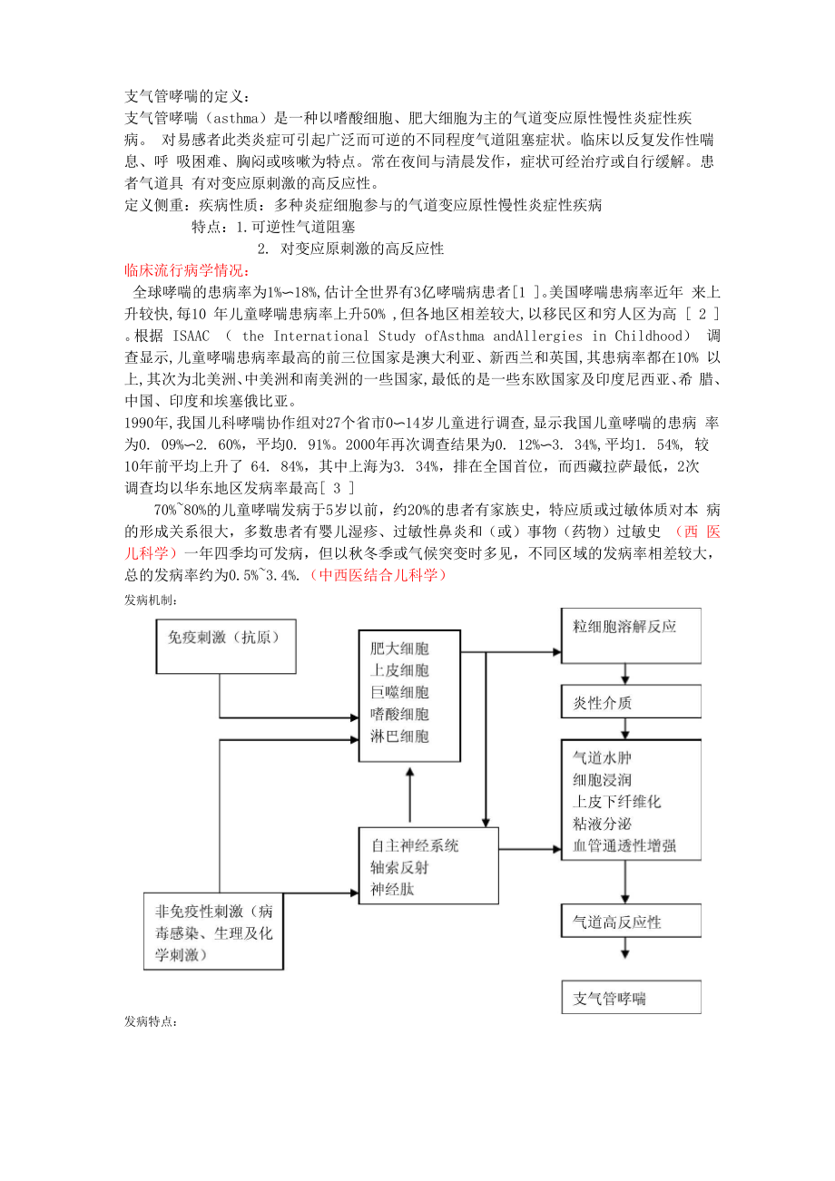 哮喘西医概述_第1页