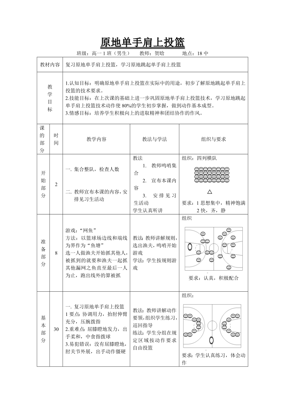 原地单手肩上投篮_第1页