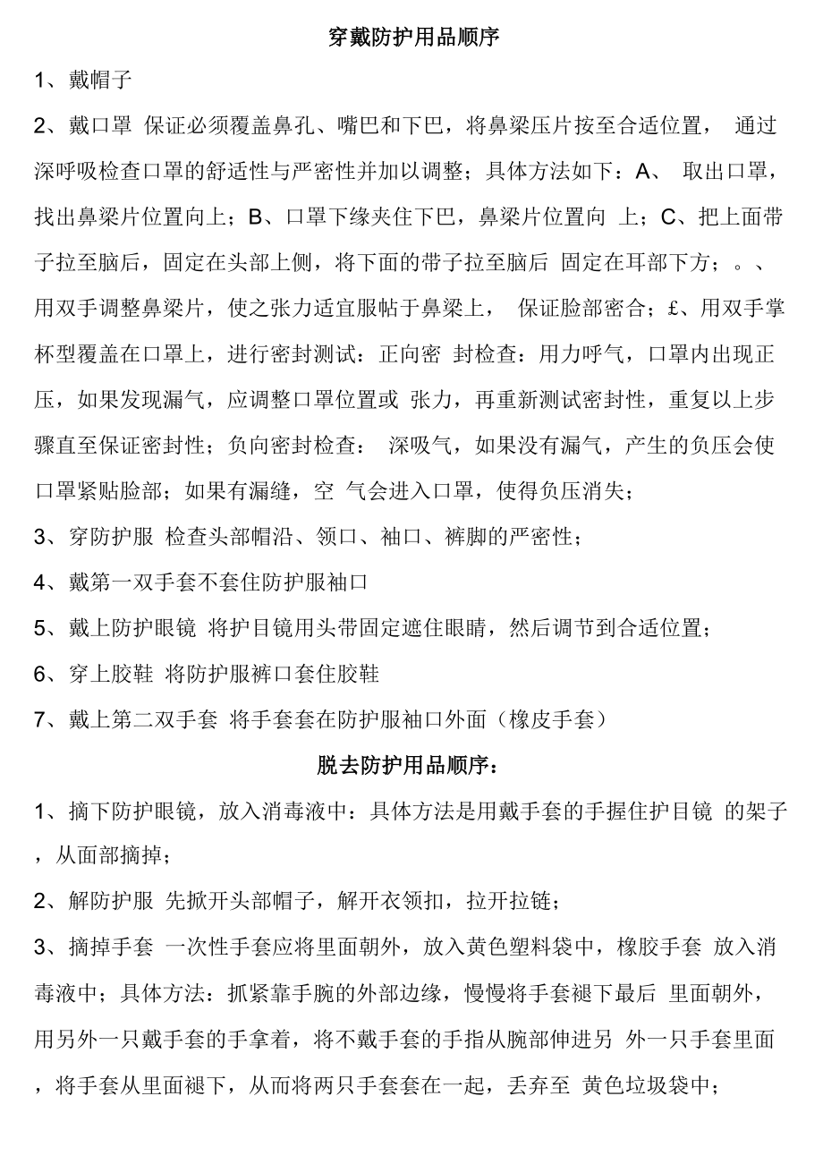 穿戴防护用品顺序_第1页
