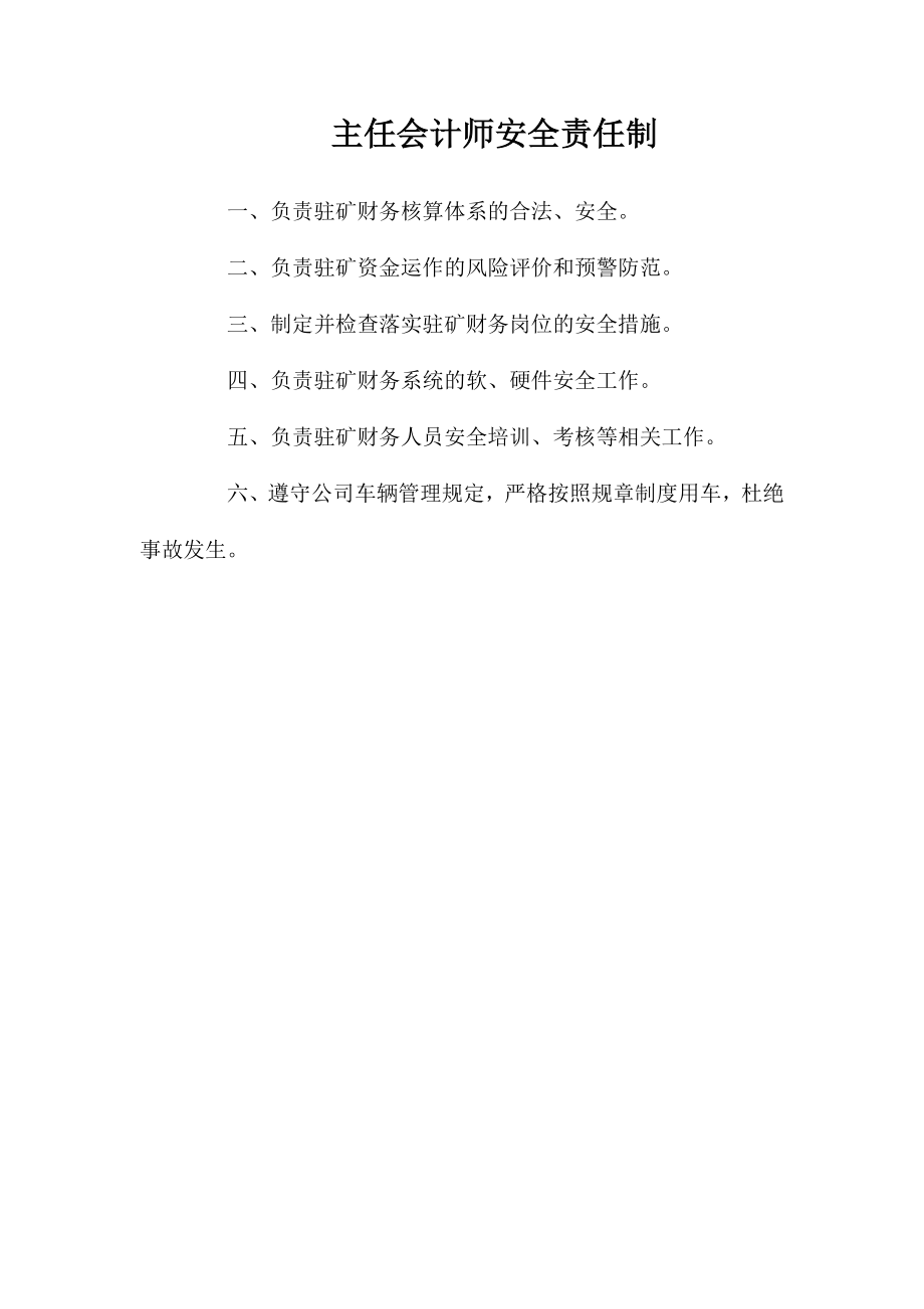主任会计师安全责任制_第1页