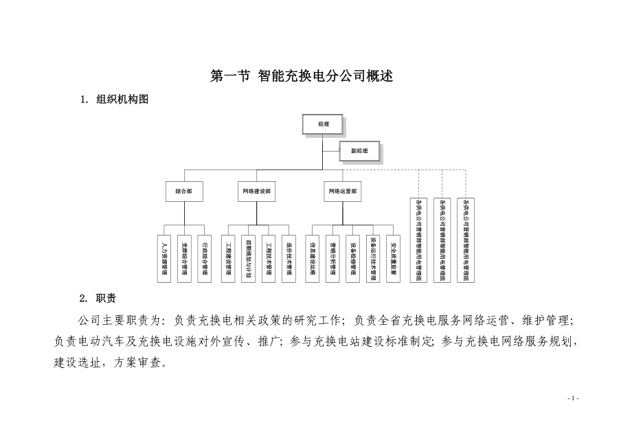 电动汽车智能充换电分公司标准化工作手册_第1页