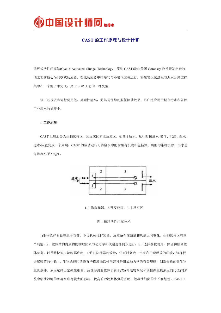 CAST设计计算_第1页