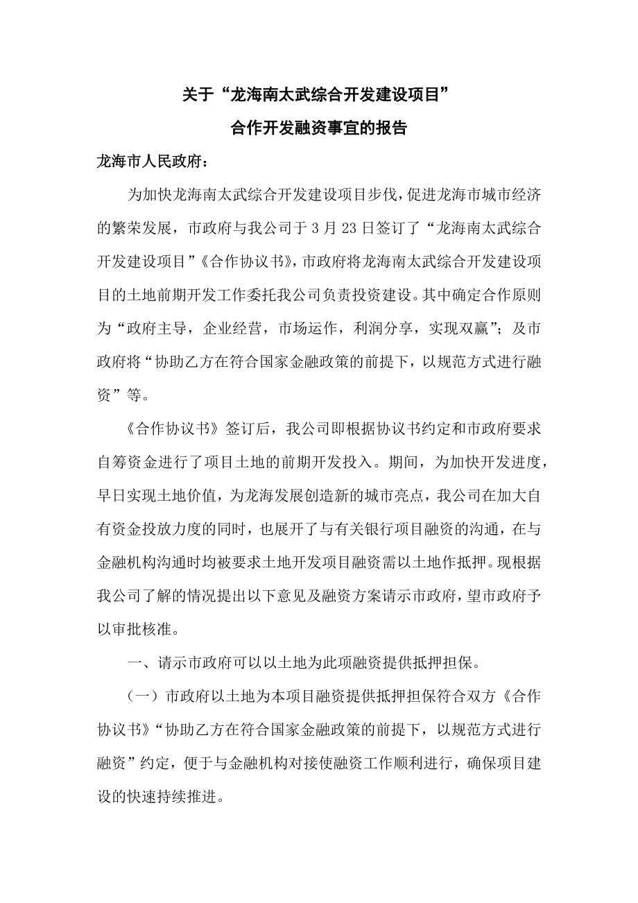 房地产融资报告_第1页
