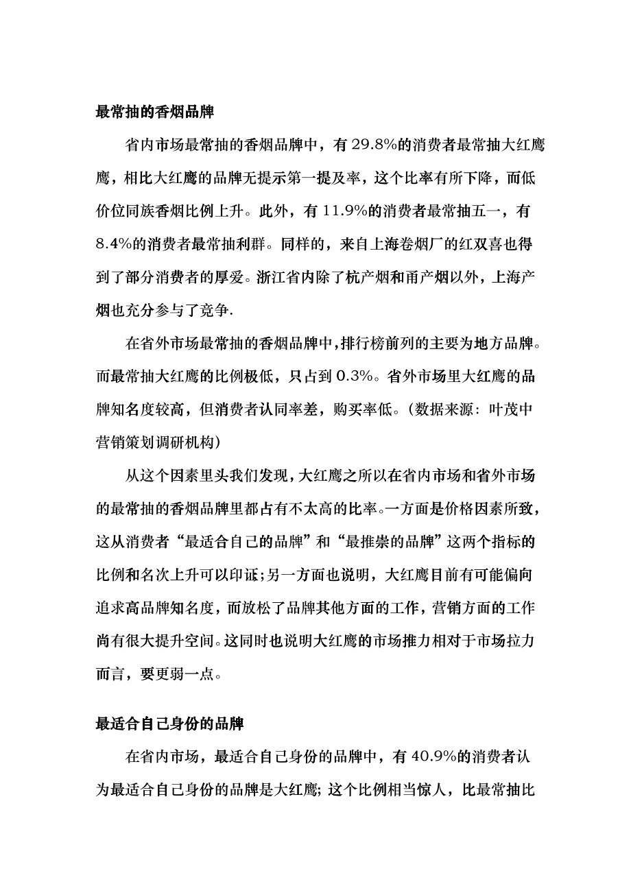 大红鹰品牌营销策划8_第1页