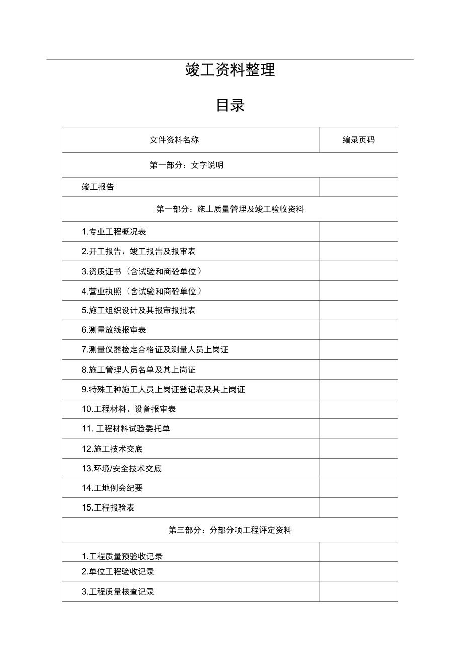 地质灾害治理竣工汇总内容及表格_第1页