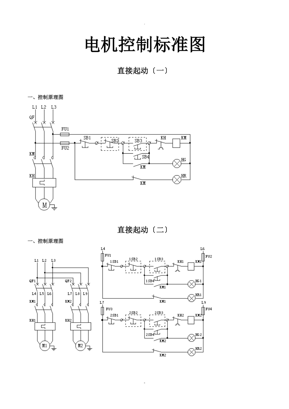电机控制二次原理图巨详细_第1页