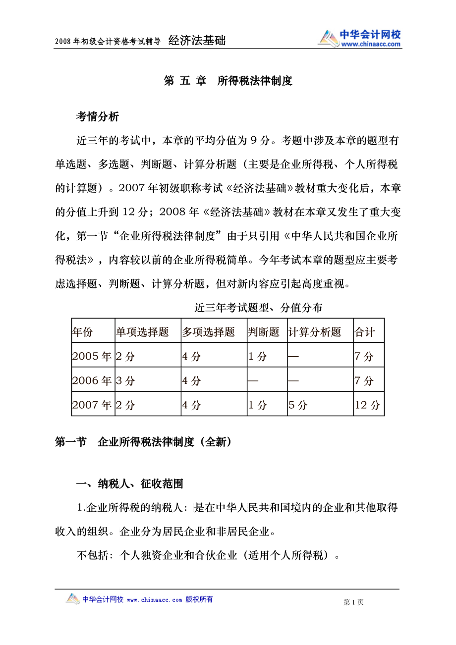 所得税法律制度_第1页