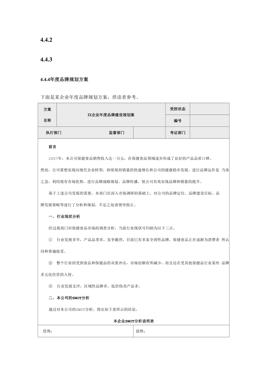 年度品牌规划方案_第1页