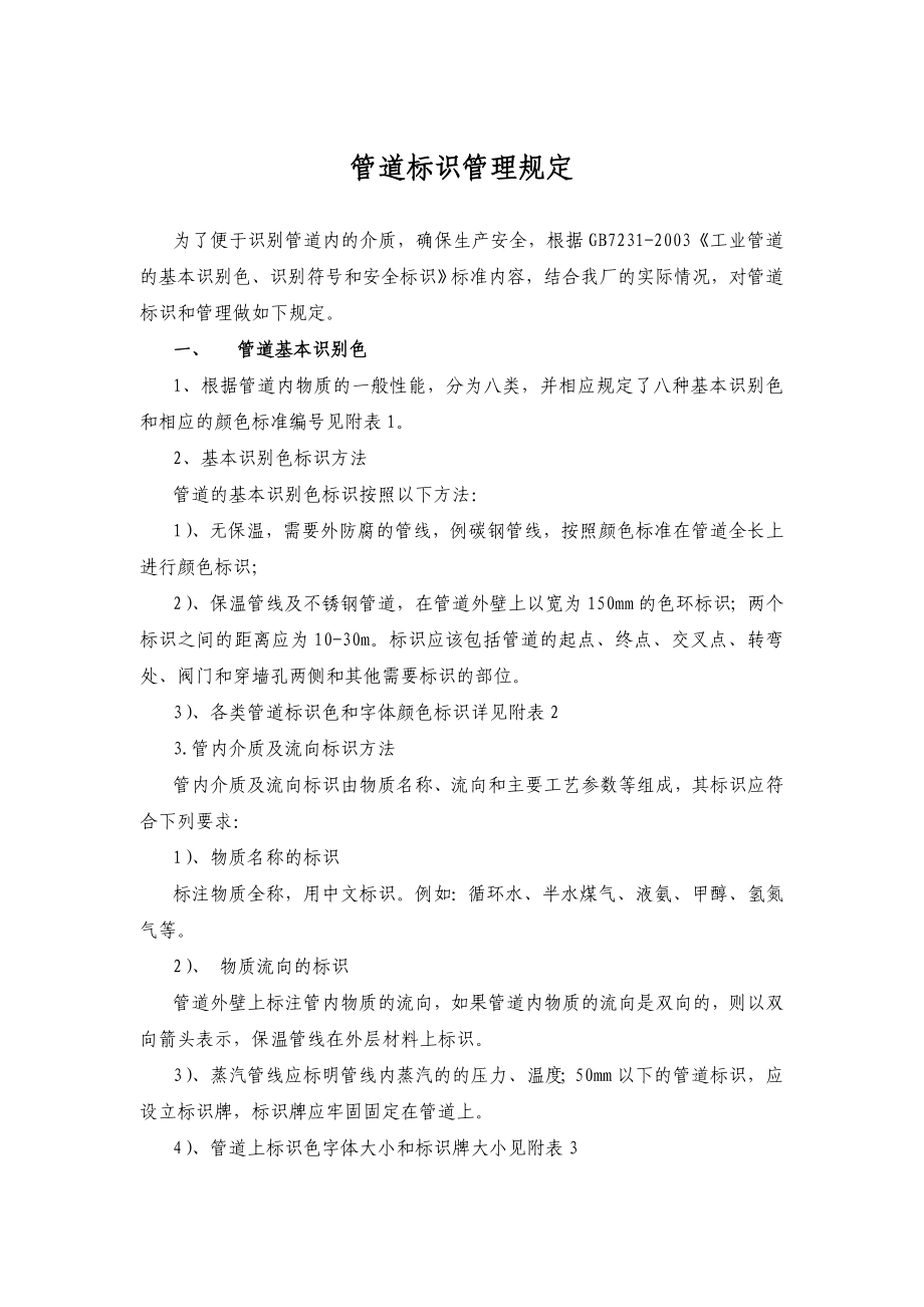 管道标识管理规定_第1页