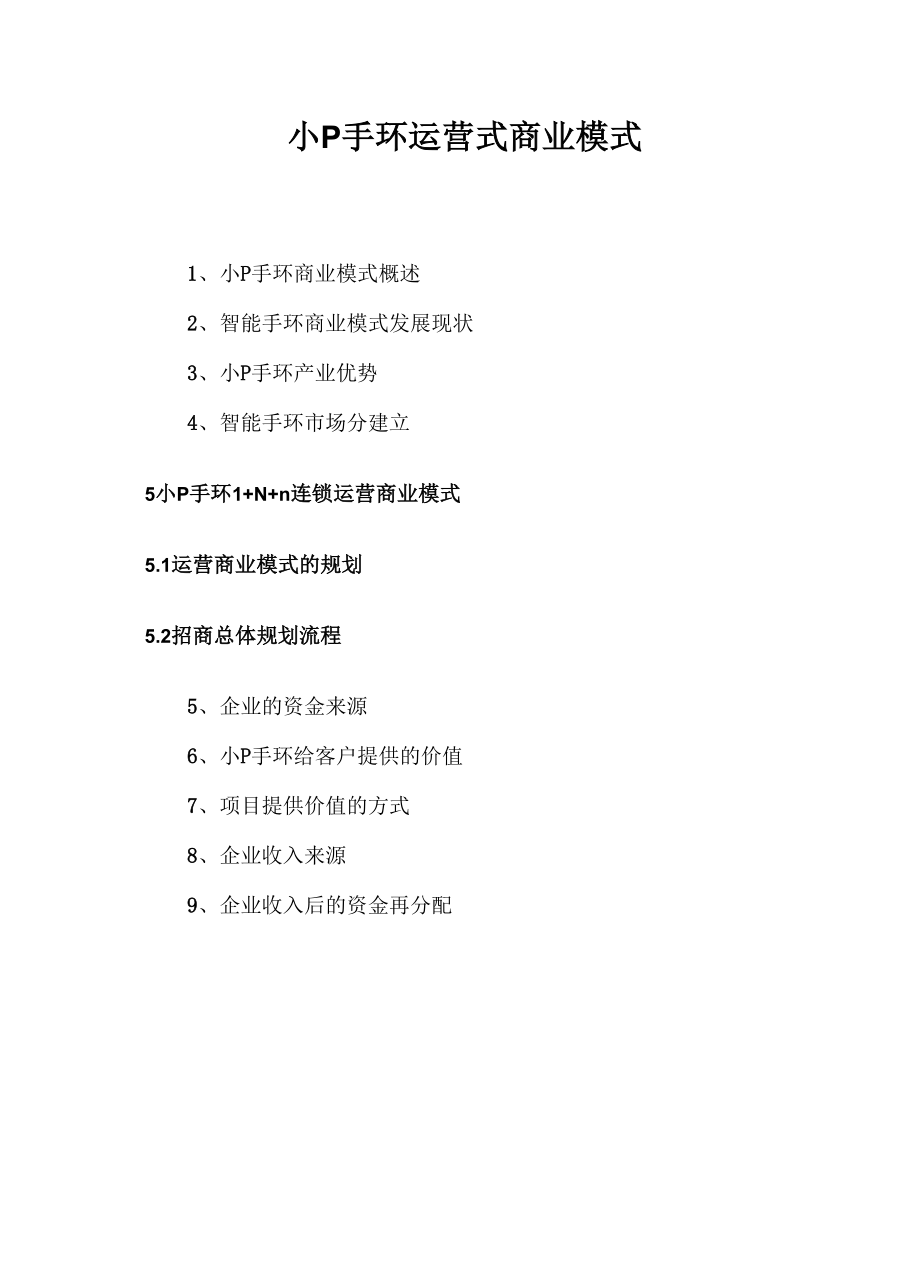 小P运营商业jiwen_第1页