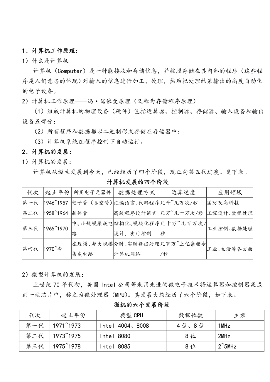 计算机基础知识大全_第1页