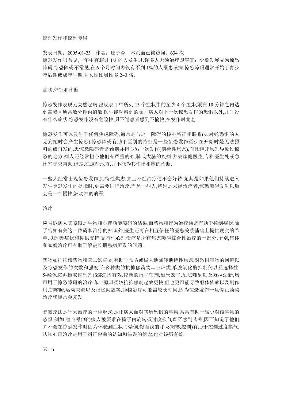 焦虑症资料汇编_第1页