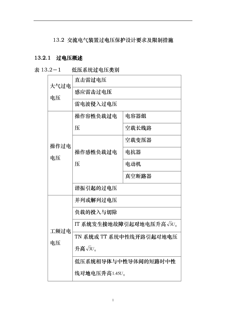 交流电气装置过电压保护设计要求及限制措(1)drgl_第1页