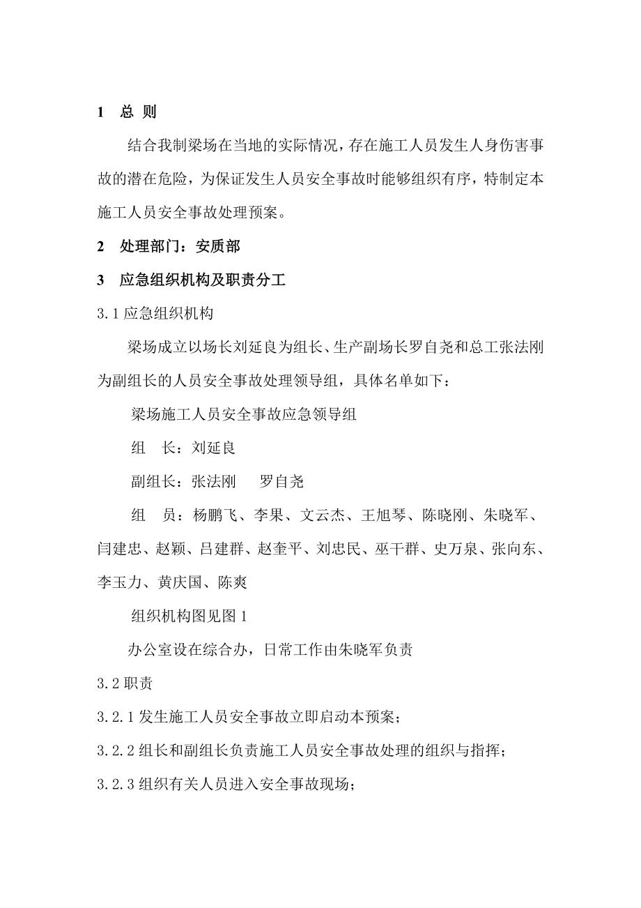人身安全事故应急预案_第1页